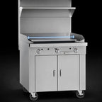 Thumbnail image #3 for Southbend Platinum P36N-PPP 36-Inch Modular Natural Gas Plancha Griddle Range, 1/2-Inch Plate, Manual Controls