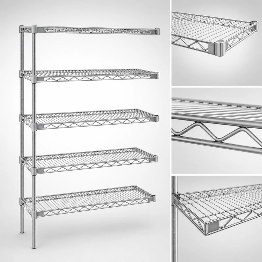 Patented QuadTruss Shelf Design