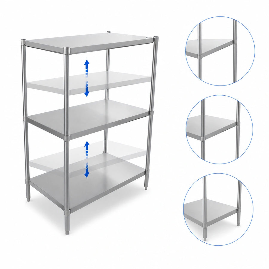 Three Adjustable Shelves