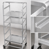Thumbnail image #4 for Channel Manufacturing Aluminum Slanted Display Rack / Lug Rack, 7-Tray Capacity, 29.5