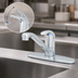 Thumbnail image #3 for T&S Brass B-2731 Single Lever Deck Mount Faucet with 9-Inch Swivel Spout and 10-Inch Deck Plate