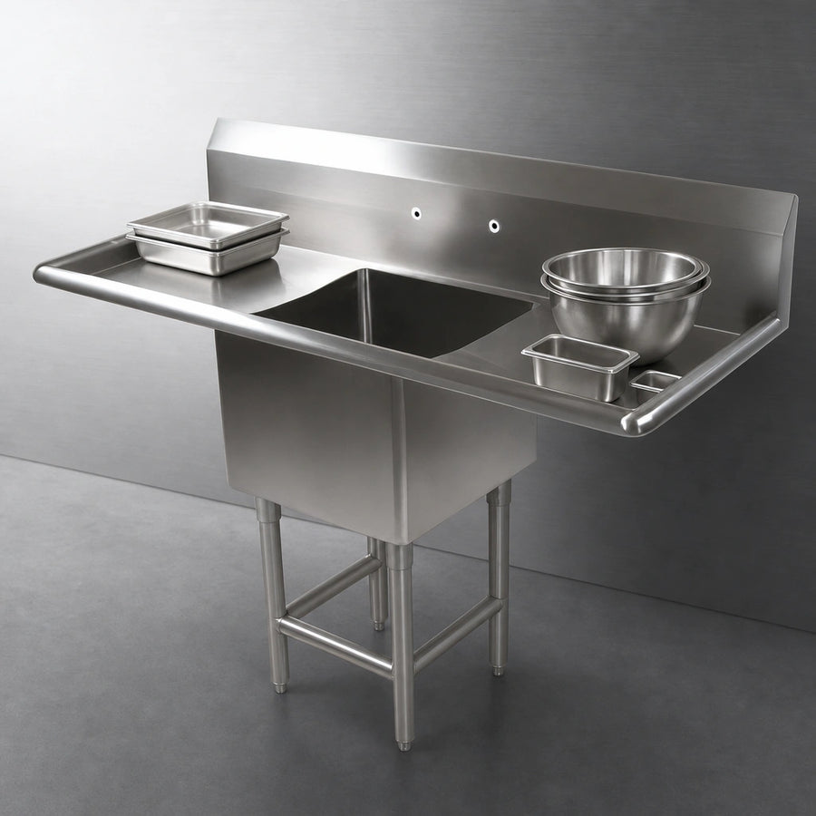Dual 24-Inch Drainboards