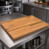 Thumbnail image #3 for John Boos Appalachian Red Oak Island Countertop, 36 x 32 x 1-1/2 Inch, Blended Edge Grain, Penetrating Oil Finish