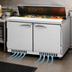 Thumbnail image #3 for Turbo Air PRO Series 48-1/4-Inch Front Breathing 2-Section Sandwich/Salad Prep Table with 12-Pan Opening
