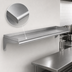 Thumbnail image #3 for Eagle Group 120-Inch Wall-Mounted Stainless Steel Shelf, 12-Inch Deep, 16 Gauge Type 430