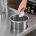 Thumbnail image #3 for Krowne Silver Series Open Stainless Steel Bar Trash Chute