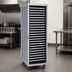 Thumbnail image #3 for New Age Full-Height Mobile Aluminum Pan Rack, 40-Pan Capacity, End Loading, Closed Sides
