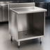 Thumbnail image #3 for Eagle Group 2200 Series 12-Inch Flatboard Top Glass Rack Storage Unit with Open Cabinet Base