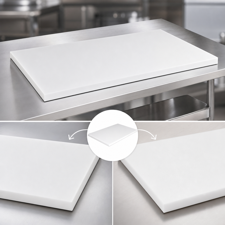 Product image #3 for John Boos 60 Inch x 36 Inch Reversible Poly Work Table Top Replacement Top