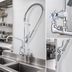 Thumbnail image #3 for T&S Brass Big-Flo EasyInstall Wall-Mount Pre-Rinse Unit with Add-On Faucet and 12-Inch Swing Nozzle