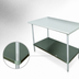 Thumbnail image #3 for Advance Tabco 3 Ft. 16 Gauge 304 Stainless Steel Undershelf Upgrade for Work Tables