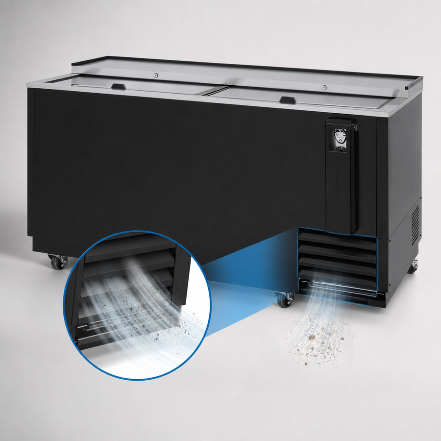 Self-Cleaning Condenser