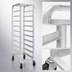 Thumbnail image #3 for Channel Lifetime Tough Heavy-Duty Aluminum End-Load Platter Rack for 18-Inch Platters, 9 Capacity, 64-Inch High