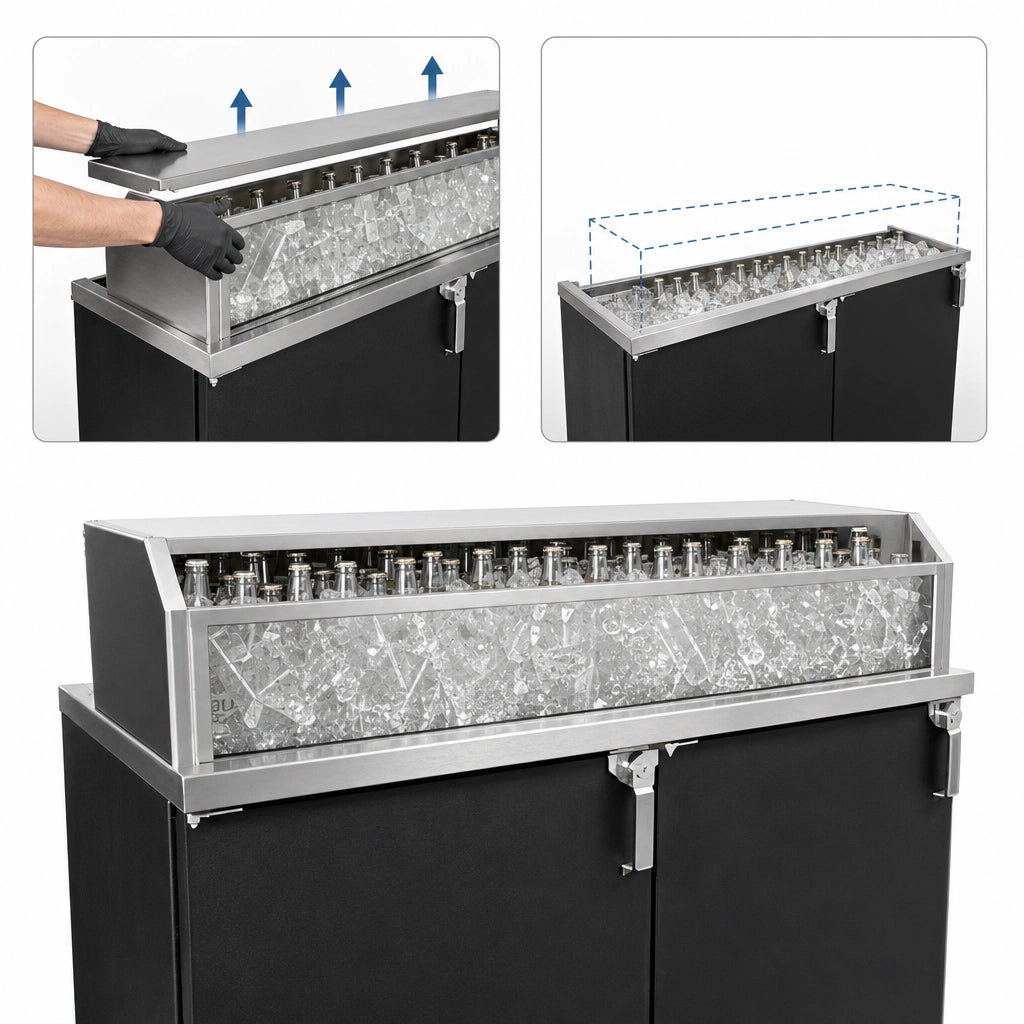 Back Bar Top Replacement Design