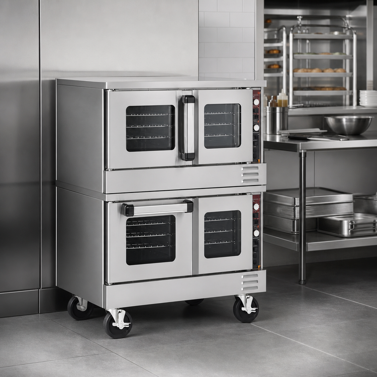 Product image #3 for Southbend TruVection Low-Profile Double-Deck Electric Convection Oven, Standard Depth