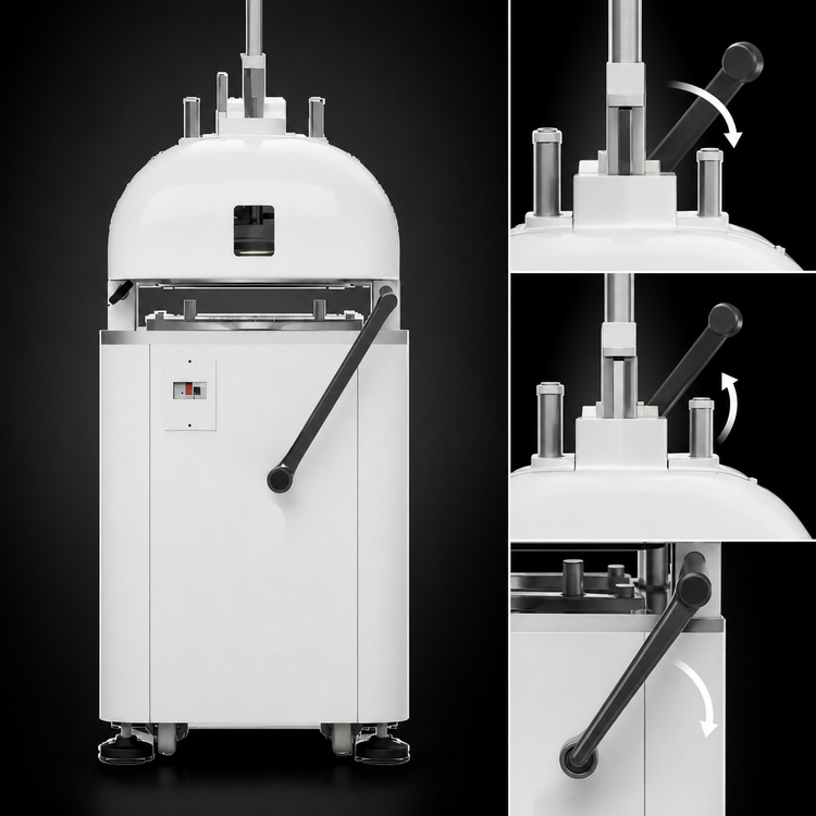 Product image #4 for Trento Manual 30-Division Dough and Bun Rounding Divider