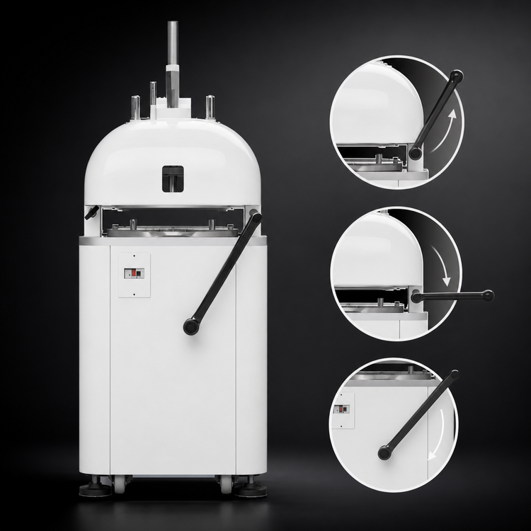 Product image #4 for Trento Manual Dough and Bun Rounding Divider, 15-Piece, 220V, 1-Phase