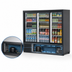 Thumbnail image #4 for Turbo Air TGM-69R(B)-N 3-Section Glass Door Merchandiser Refrigerator, 61.83 Cu. Ft., Black Trim