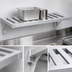 Thumbnail image #4 for New Age Adjust-A-Shelf T-Bar Wall-Mounted Aluminum Shelf, 42 x 18 Inches, 1500 lb Capacity