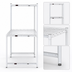 Thumbnail image #3 for Eagle Stand-Outs Decorative Wire Shelf, 72 x 21 Inches, White Epoxy Finish