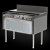 Thumbnail image #3 for Perlick Top Shelf TSF Series 48-Inch Full-Depth Stainless Steel Underbar Ice Bin/Cocktail Unit with 10-Circuit Cold Plate