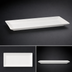Thumbnail image #3 for Quattro 16 x 9 Inch Rectangular Flat-Edge Fully Vitrified Ceramic Plate