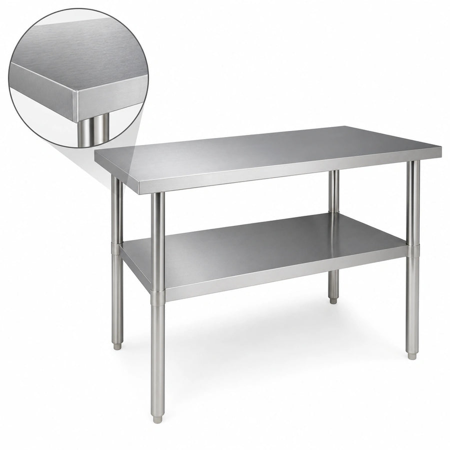 18-Gauge 430 Stainless Steel Top