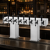 Thumbnail image #3 for Perlick 4006-10BTF4 Extra High 10-Faucet Countertop Bridge Tee Glycol-Cooled Draft Beer Tower