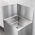 Thumbnail image #3 for John Boos Rear Stainless Steel Mop Sink Wall Guard