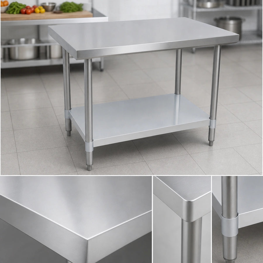 18-Gauge 430 Stainless Steel Top
