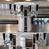 Thumbnail image #3 for Glastender 4-Faucet Mirror Finish Stainless Steel Glycol-Cooled Mushroom Draft Dispensing Tower
