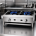 Thumbnail image #3 for Supreme JHP-212 12-Inch Countertop Gas Hot Plate with 2 Open Burners