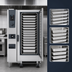 Thumbnail image #3 for RATIONAL iCombi Classic 20-Full Size Liquid Propane Floor Combi Oven, 208/240V, 1-Phase