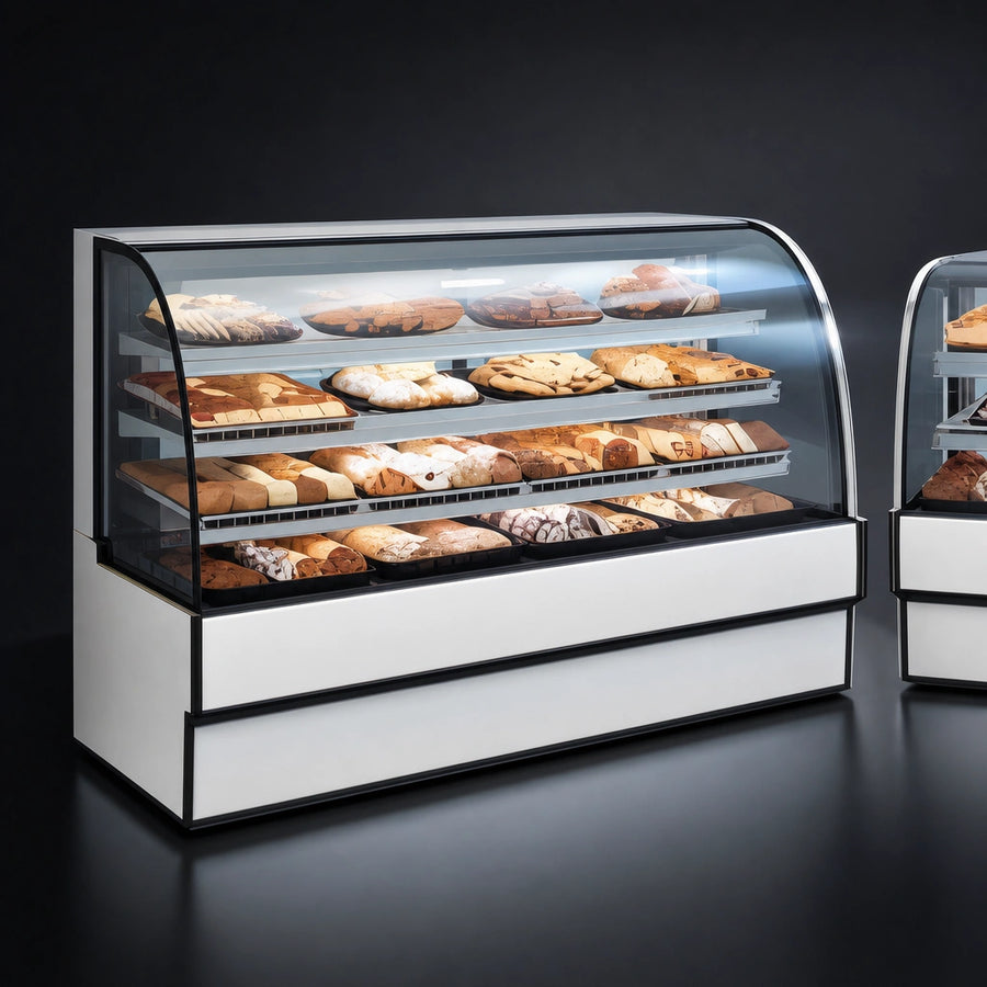 Curved Thermopane Tilt-Front Glass