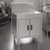 Thumbnail image #3 for Eagle Spec-Bar 30-Inch W x 19-Inch D Closed Base Stainless Steel Workboard Cabinet with Locking Doors