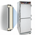 Thumbnail image #3 for Cres Cor Mobile Insulated Correctional Hot Holding Cabinet with Dutch Doors, 12 Pan Capacity, 120V