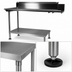 Thumbnail image #3 for John Boos Stainless Steel Dishtable Undershelf with Adjustable Bullet Feet
