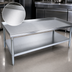 Thumbnail image #3 for John Boos Stallion 18 x 30 x 24 Inch 18-Gauge Stainless Steel Equipment Stand with Adjustable Undershelf
