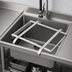 Thumbnail image #3 for John Boos Stainless Steel Dishtable Rack Slide for 20-Inch x 20-Inch Pre-Rinse Sink