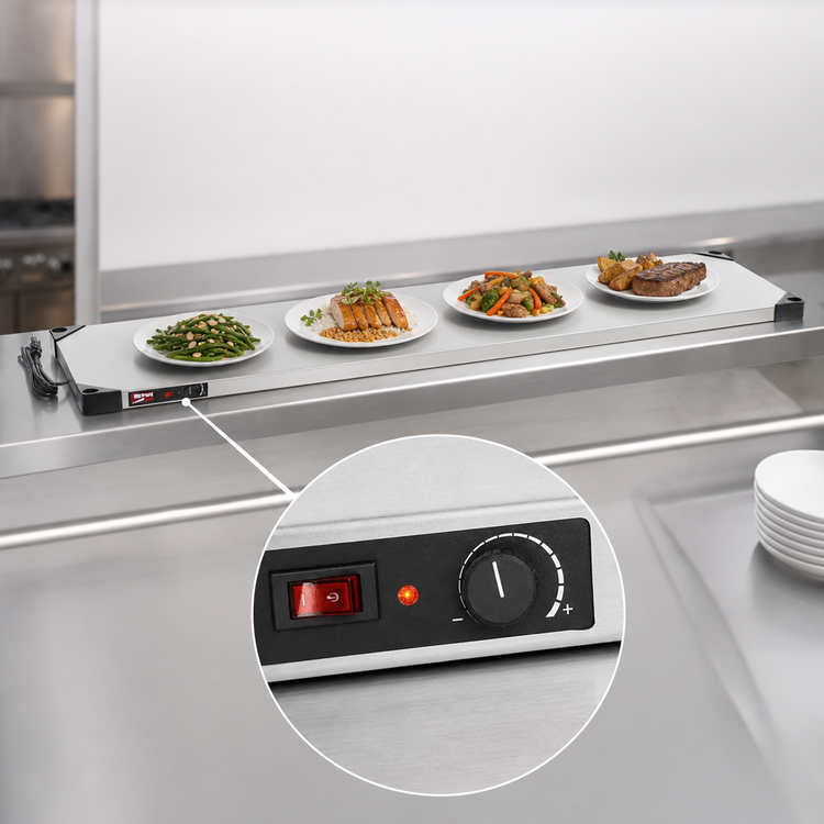 Product image #4 for Metro Super Erecta® Hot 60-Inch x 14-Inch Countertop Heated Warming Shelf