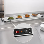 Thumbnail image #4 for Metro Super Erecta® Hot HS1460 60 x 14-Inch Countertop Heated Warming Shelf, 304 Stainless Steel, Adjustable Thermostat, 120V/600W