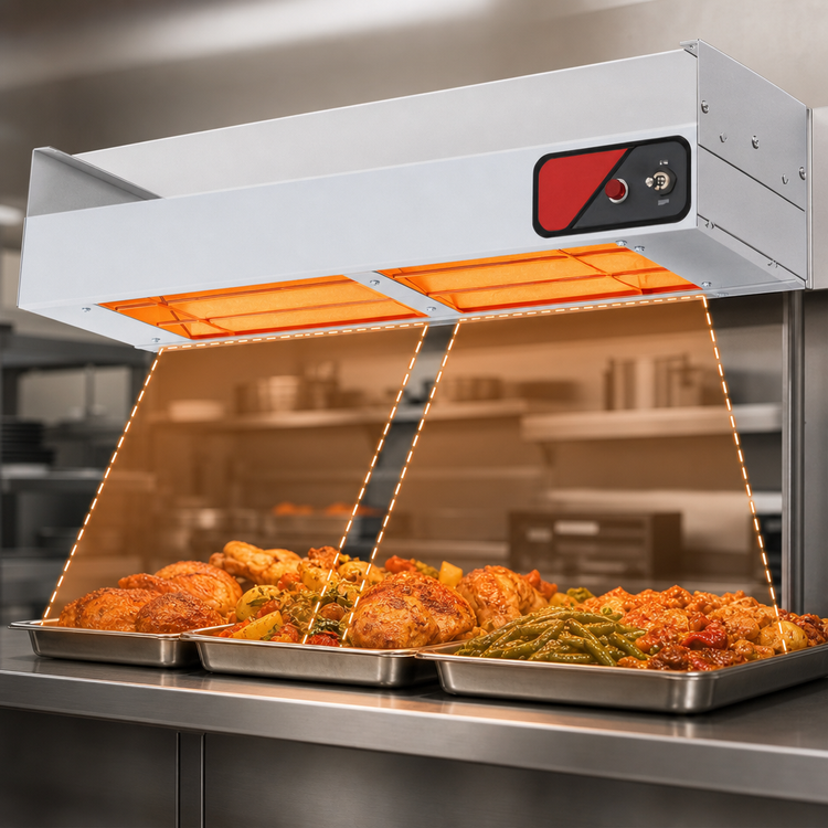 Product image #3 for Nemco 24-Inch Dual Infrared Strip Heater with Infinite Temperature Control