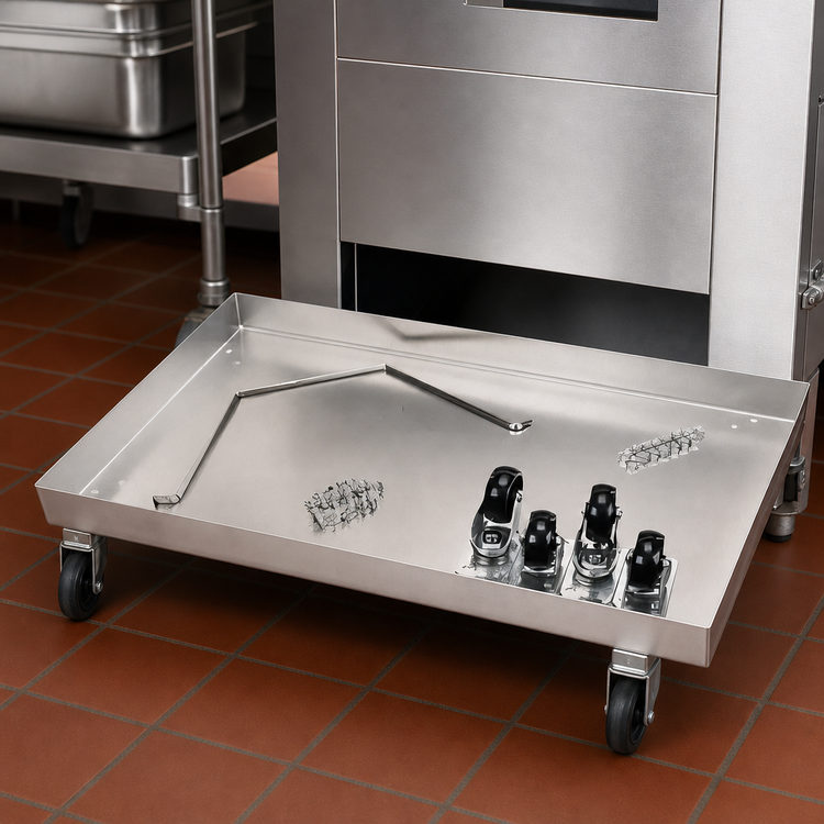 Product image #3 for Henny Penny Filter Pan Dolly for Standard Filter Pan, Fits PFE-500 & PFE-561 Electric Pressure Fryers
