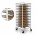 Thumbnail image #3 for Channel Manufacturing Aluminum End-Load Donut Screen Rack for 23 x 23-Inch Screens, 15-Screen Capacity