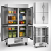 Thumbnail image #3 for Beverage-Air Horizon Series Two-Section Reach-In Refrigerator with Solid Half Doors, 40.2 Cu. Ft.