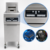 Thumbnail image #3 for Frymaster RE High Efficiency 50 lb Electric Floor Fryer with CM3.5 Controller