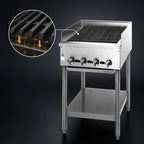 Thumbnail image #3 for Jade Range (Middleby) Supreme JB-18-F 18-Inch Gas Radiant Charbroiler, Floor Model, Cast Iron Grates, 45,000 BTU