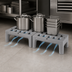 Thumbnail image #3 for Metro Bow-Tie Slotted Polymer Dunnage Rack, 60 x 22 x 12 Inch, 3,000 lb. Capacity