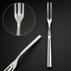 Thumbnail image #3 for Admiral Craft Royal Windsor RW/PF-11 11-Inch 2-Tine Stainless Steel Pot Fork, Mirror Finish