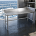 Thumbnail image #3 for Spec-Master Marine Series Stainless Steel Work Table with 4-1/2-Inch Backsplash, 84 x 24 Inches